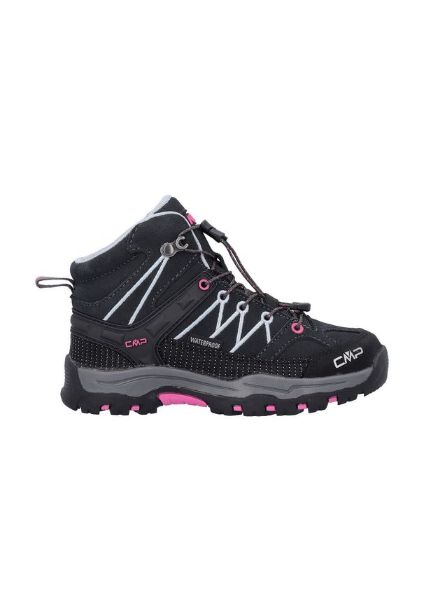 Buty trekkingowe dziecięce CMP RIGEL MID. Okazja: na co dzień. Kolor: czarny
