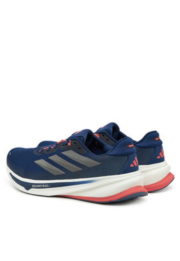 Adidas - adidas Buty do biegania Supernova Rise 2 JR3380 Granatowy. Kolor: niebieski. Materiał: materiał