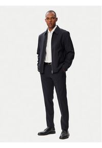 BOSS Spodnie garniturowe H-George-263 50567486 Granatowy Slim Fit. Kolor: niebieski. Materiał: wełna #2