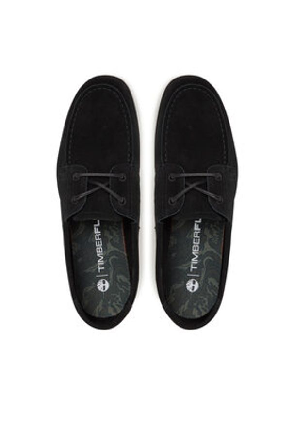 Timberland Mokasyny Grafton Bay TB0A42X7EK41 Czarny. Kolor: czarny. Materiał: skóra, zamsz