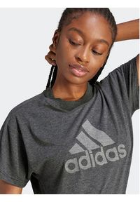 Adidas - adidas T-Shirt Future Icons Winners 3.0 IM2423 Szary Regular Fit. Kolor: szary. Materiał: syntetyk