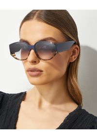 VICTORIA BECKHAM - Okulary przeciwsłoneczne. Kolor: czarny #1