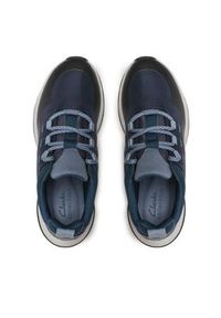 Clarks Sneakersy Jaunt Lace 261689724 Granatowy. Kolor: niebieski. Materiał: materiał