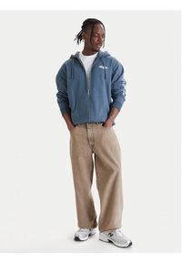 Quiksilver Bluza Old English EQYFT05156 Niebieski Oversize. Kolor: niebieski. Materiał: bawełna #4