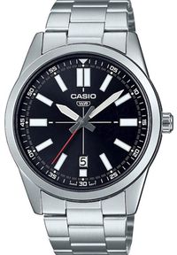 Zegarek Casio Zegarek Męski Casio COLLECTION Czarny Srebrzysty ( 41 mm). Kolor: czarny #1
