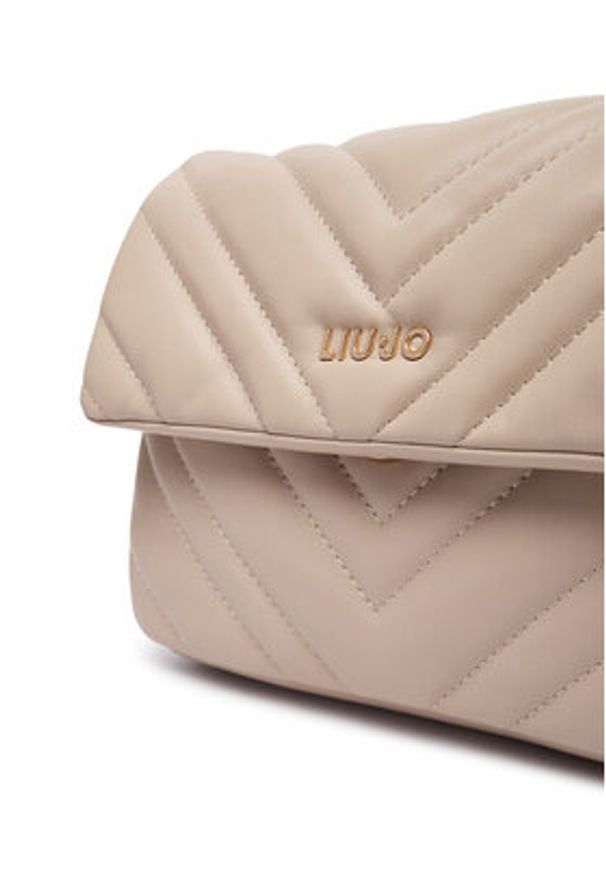 Liu Jo Torebka Lunny AF5188 E0426 Beżowy. Kolor: beżowy. Materiał: skórzane