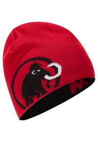 Czapka zimowa Mammut Logo Beanie - black. Kolor: wielokolorowy, czarny, szary. Sezon: zima