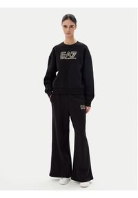 EA7 Emporio Armani Spodnie dresowe 7W000106 AF12473 MC004 Czarny Loose Fit. Kolor: czarny. Materiał: bawełna #5