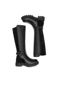 Clara Barson Kozaki DIANA SWS6102-06 Czarny. Kolor: czarny. Materiał: materiał #4