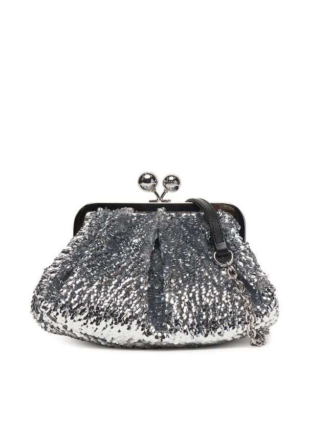 Torebka Weekend Max Mara. Kolor: srebrny