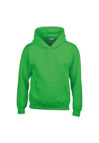 GILDAN - Sweatshirt bluza dziecięca z kapturem Gildan Heavy Blend ®. Typ kołnierza: kaptur. Kolor: zielony #1