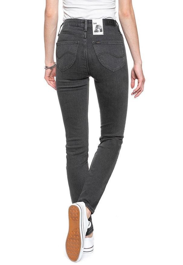 Lee - SPODNIE DAMSKIE LEE SCARLETT HIGH ZIPPER PITCH L30BYGYP 112106317. Stan: podwyższony