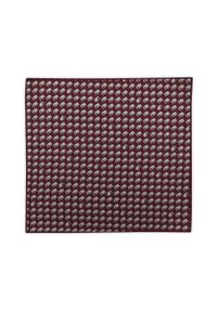 Modini - Bordowa poszetka w słonie E324. Kolor: czerwony #1