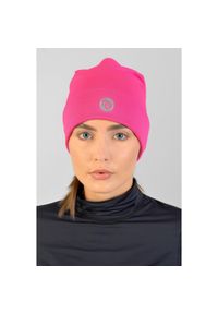 NESSI SPORTSWEAR - Czapka smerfetka termoaktywna dwustronna Unisex Nessi Sportswear. Kolor: różowy. Styl: sportowy #1