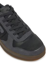 skechers - Skechers Sneakersy New Wave Cup-Calven 210961/BKGY Czarny. Kolor: czarny. Materiał: skóra