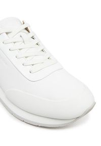 Calvin Klein Sneakersy Low Prof Runn Laceup Rubb Lth HM0HM01707 Biały. Kolor: biały. Materiał: nubuk, skóra #5