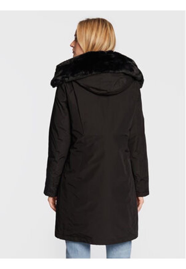Woolrich Kurtka puchowa Bow Bridge CFWWOU0551FRUT0001 Czarny Regular Fit. Kolor: czarny. Materiał: syntetyk