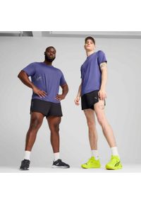 Spodenki Puma M Run Knit 3 Split Dorosłych. Kolor: czarny. Długość: krótkie. Sport: bieganie