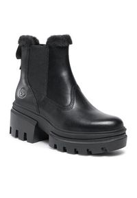 Timberland Botki Everleigh Bt Wrm Ln Chls TB0A5ZNV0151 Czarny. Kolor: czarny. Materiał: skóra