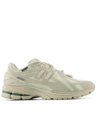 Buty unisex New Balance Gore-Tex U190679Y - beżowe. Kolor: beżowy. Materiał: materiał, syntetyk, guma. Szerokość cholewki: normalna. Technologia: Gore-Tex. Sport: turystyka piesza #1