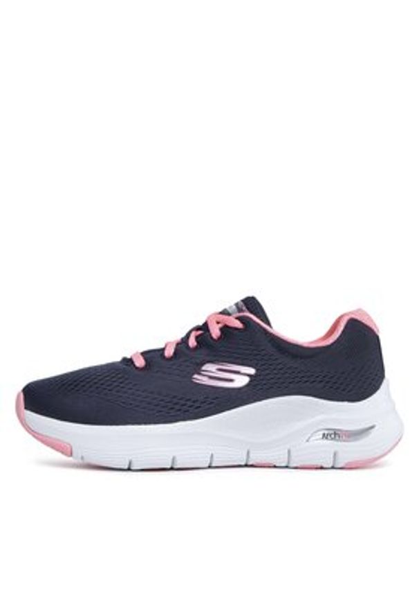 skechers - Skechers Sneakersy Skechers Arch Fit-Big Appeal Granatowy. Kolor: niebieski. Materiał: materiał