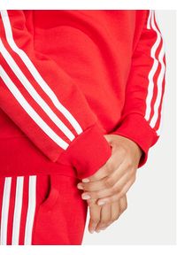 Adidas - adidas Bluza Essentials 3-Stripes IY1704 Czerwony Regular Fit. Kolor: czerwony. Materiał: bawełna #4