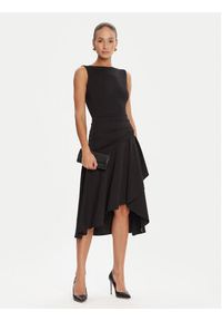Rinascimento Sukienka koktajlowa CFC0125337003 Czarny Regular Fit. Kolor: czarny. Materiał: syntetyk. Styl: wizytowy #3