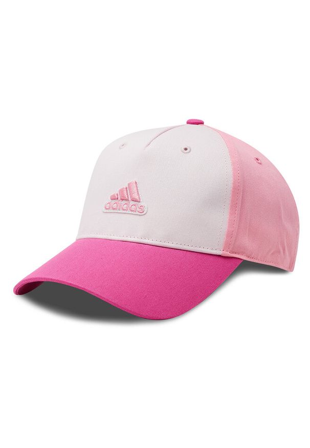 Adidas - Czapka z daszkiem adidas. Kolor: różowy