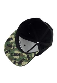 Czapka z daszkiem dla dorosłych THORN FIT Patch Snapback. Kolor: czarny. Sezon: zima. Styl: wakacyjny