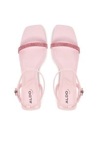 Aldo Sandały Kirri 13966809 Różowy. Kolor: różowy. Materiał: skóra #4