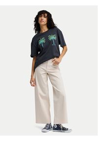 Billabong T-Shirt Vacation Club EBJZT00574 Czarny Regular Fit. Kolor: czarny. Materiał: bawełna #4