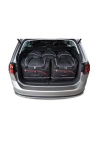 KJUST - Torby Do Bagażnika Vw Golf Variant 2013-2020 5Szt Kjust. Kolor: czarny. Styl: sportowy #1