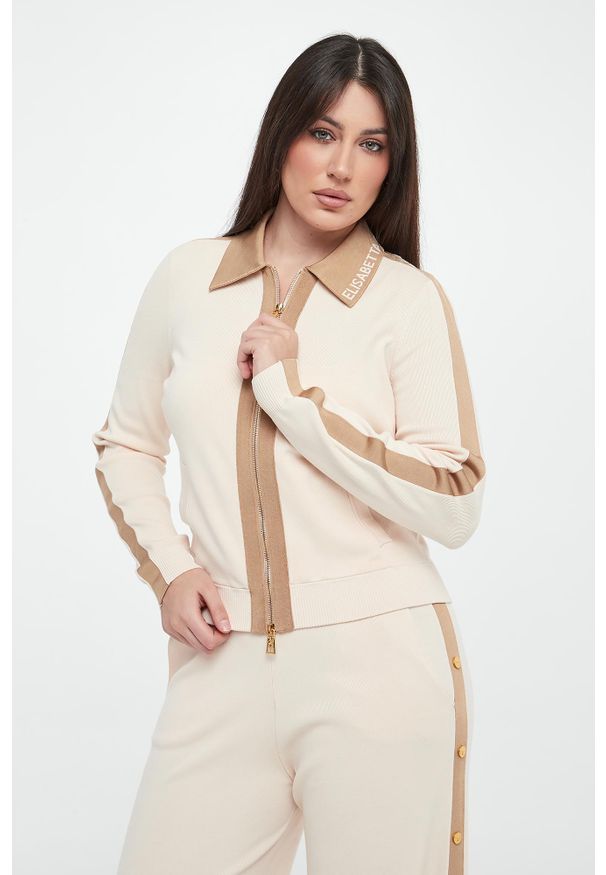 Elisabetta Franchi - Kardigan damski ELISABETTA FRANCHI