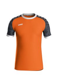 Jersey Jako Iconic. Kolor: czarny, pomarańczowy, wielokolorowy. Materiał: jersey. Sport: fitness, piłka nożna #1