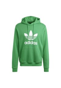 Bluza Sportowa Męska Adidas Adicolor Classics Trefoil. Kolor: zielony