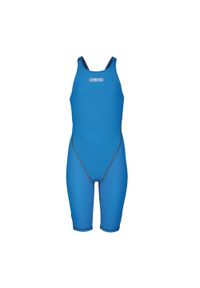 Strój startowy pływacki dla dziewczynek Arena Girls Junior Powerskin St 2.0. Kolor: niebieski #1