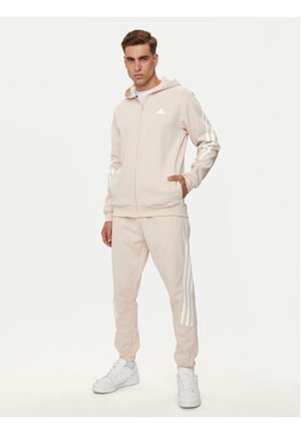 Adidas - adidas Bluza Future Icons 3-Stripes IR9207 Różowy Regular Fit. Kolor: różowy. Materiał: bawełna