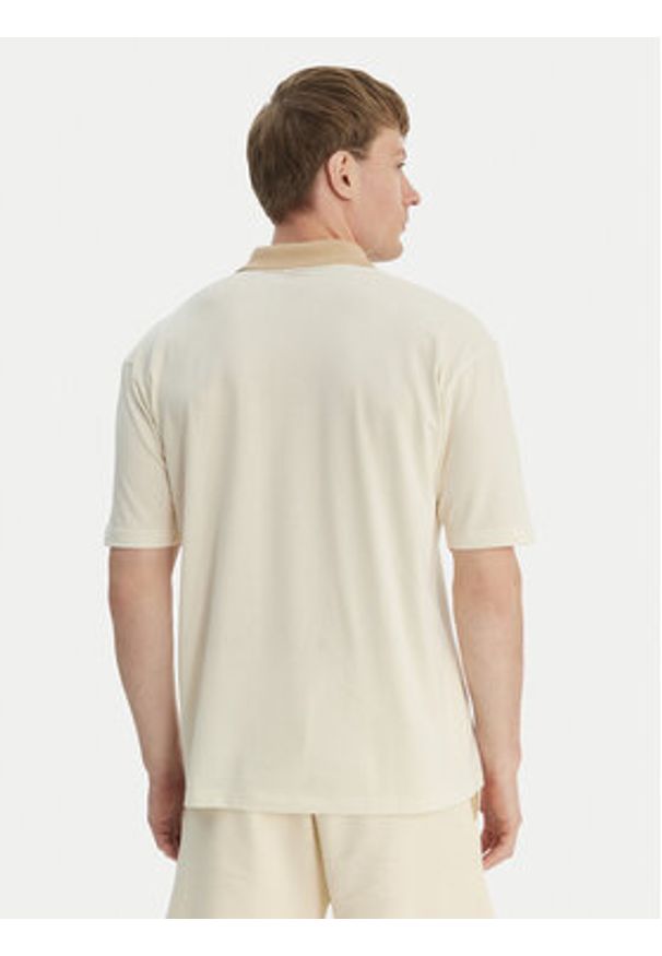Hugo - HUGO Polo Dunios_RB 50559650 Beżowy Regular Fit. Typ kołnierza: polo. Kolor: beżowy. Materiał: bawełna