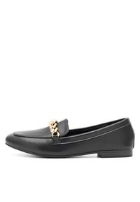 DeeZee Loafersy JUTTE WS5560-13 Czarny. Kolor: czarny. Materiał: skóra