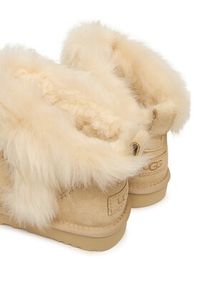 Ugg Śniegowce W Classic Ultra Mini Chalet 1173832 Beżowy. Kolor: beżowy. Materiał: skóra, zamsz #4