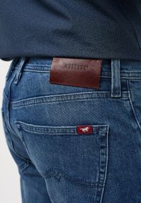 Mustang - MĘSKIE SPODNIE JEANSOWE MUSTANG DENVER STRAIGHT DENIM BLUE 1014607 5000 903 #8