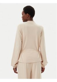 Liu Jo Sport Bluza TA5190 J5942 Beżowy Regular Fit. Kolor: beżowy. Materiał: syntetyk. Styl: sportowy #4