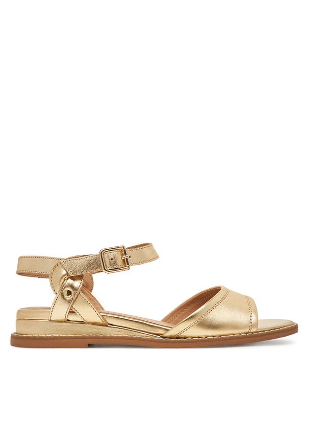 Sandały Lasocki. Kolor: złoty