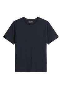 Marc O'Polo T-Shirt 536 2176 51270 Granatowy Regular Fit. Typ kołnierza: polo. Kolor: niebieski. Materiał: bawełna