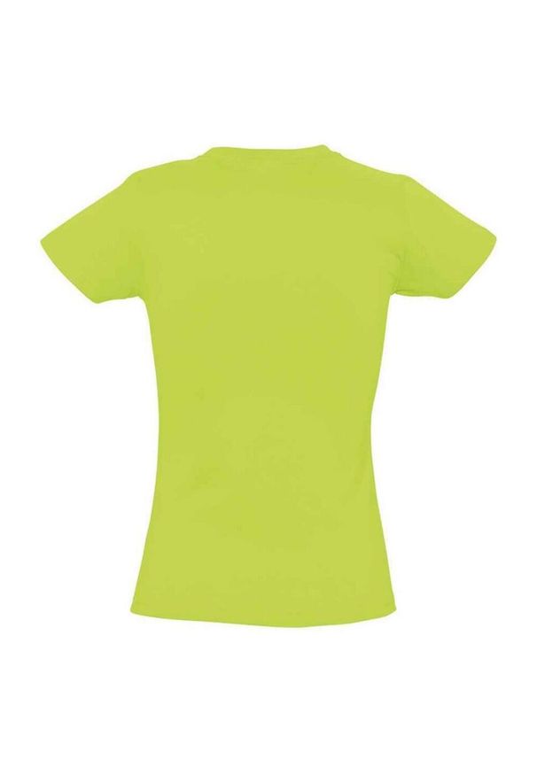 SOL'S - Koszulka Imperial Dla Kobiet. Kolor: zielony. Sport: turystyka piesza