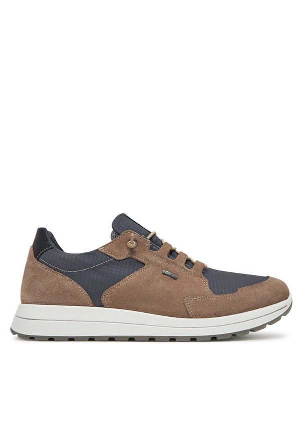 Sneakersy Ara. Kolor: brązowy