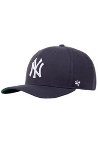 Czapka z daszkiem męska 47 Brand New York Yankees Cold Zone '47. Kolor: niebieski. Materiał: akryl, wełna