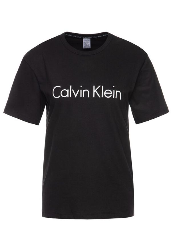 Calvin Klein Underwear T-Shirt 000QS61105E Czarny Regular Fit. Kolor: czarny. Materiał: bawełna