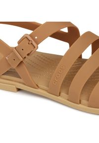 Crocs Sandały Tulum Sandal W 206107 Brązowy. Kolor: brązowy #6