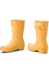 Hunter Kalosze Original Short WFS1000RMA Żółty. Kolor: żółty. Materiał: kauczuk #4
